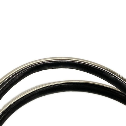 Dior/christian Dior Tote Bag - Black Leather