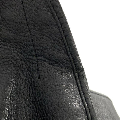 Dior/christian Dior Tote Bag - Black Leather