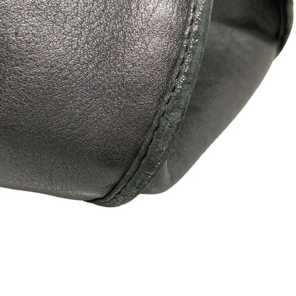 Dior/christian Dior Tote Bag - Black Leather