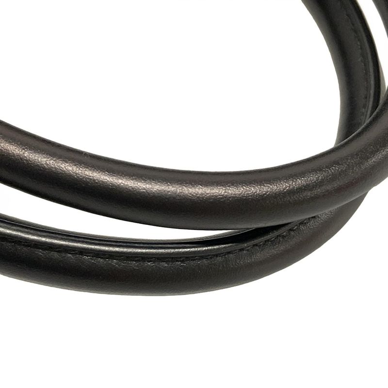 Prada Tote Bag Vittero Intrecciato 1bg318 Black Leather