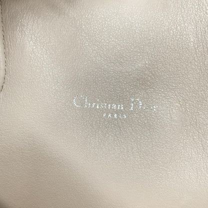 Dior/christian Dior Addict Tote Bag Light Pink And Ivory Leather