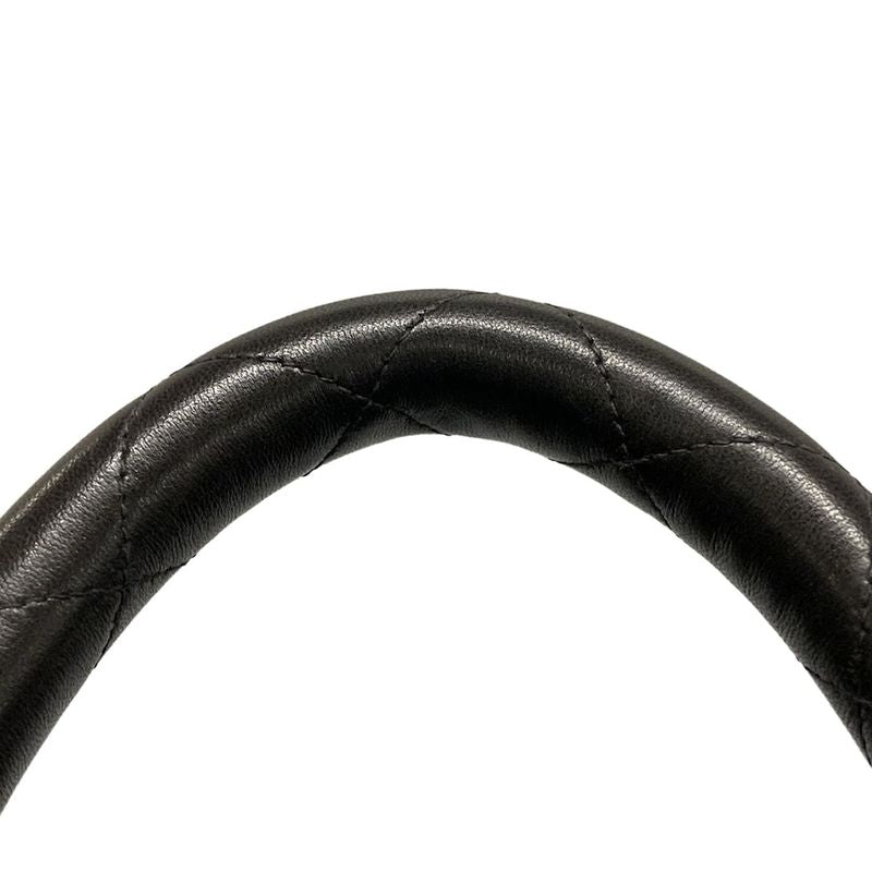 Chanel Vanity Bag Matelasse Black Gold Hardware Lambskin