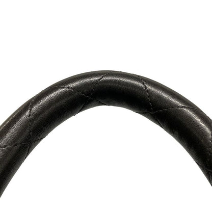 Chanel Vanity Bag Matelasse Black Gold Hardware Lambskin