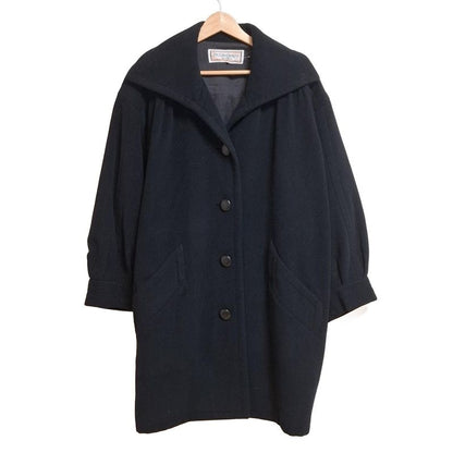 Yvessaint Laurent Coat Size M Women - Black Long Sleeves / Winter