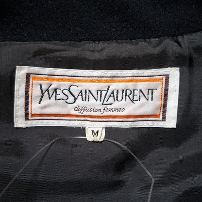 Yvessaint Laurent Coat Size M Women - Black Long Sleeves / Winter