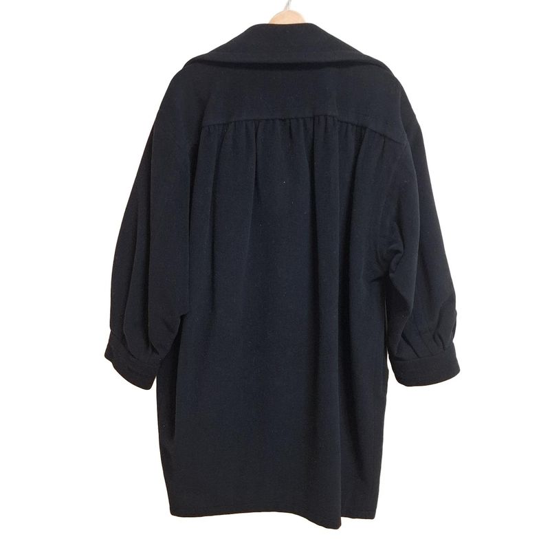 Yvessaint Laurent Coat Size M Women - Black Long Sleeves / Winter