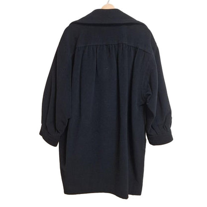 Yvessaint Laurent Coat Size M Women - Black Long Sleeves / Winter