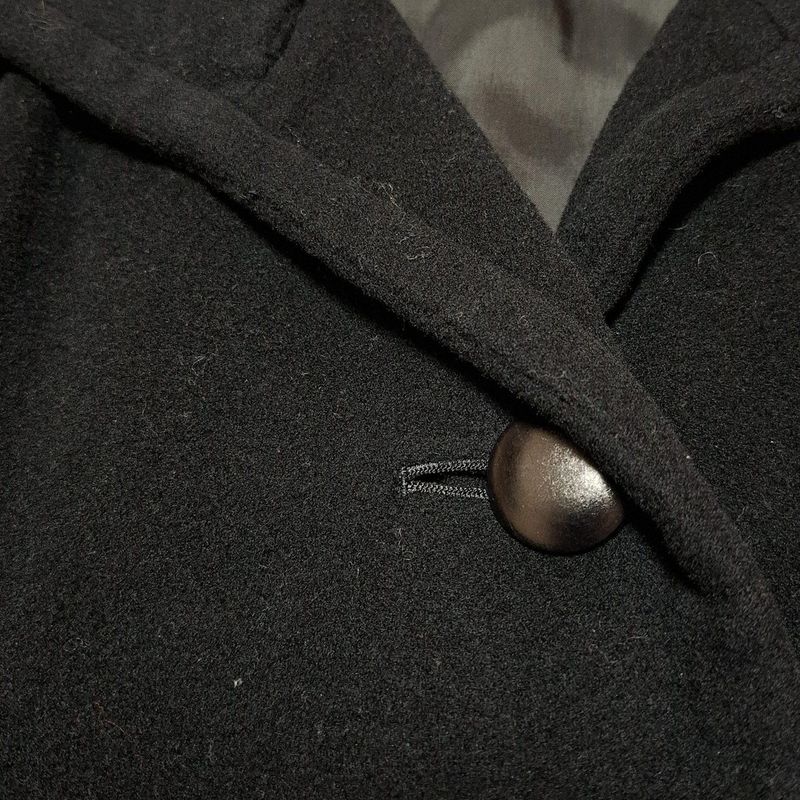 Yvessaint Laurent Coat Size M Women - Black Long Sleeves / Winter