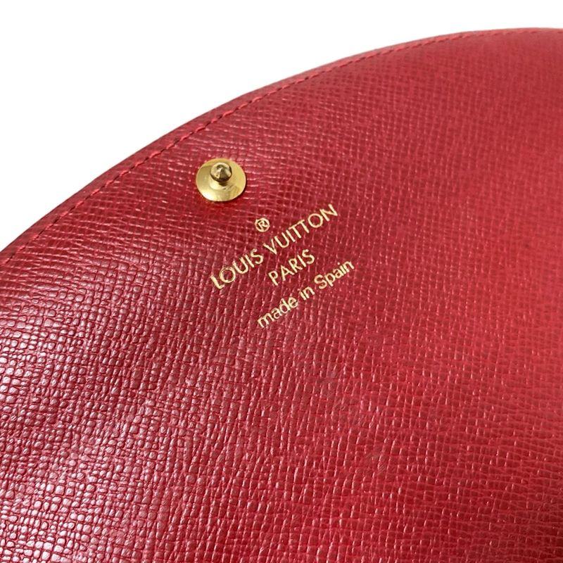 Louis Vuitton Damier Portefeuille Caisa N61221 Slize Long Wallet