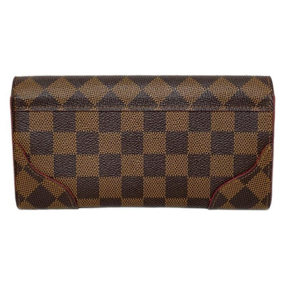 Louis Vuitton Damier Portefeuille Caisa N61221 Slize Long Wallet