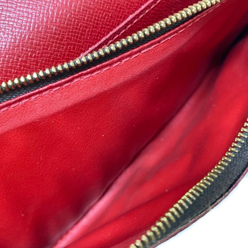 Louis Vuitton Damier Portefeuille Caisa N61221 Slize Long Wallet