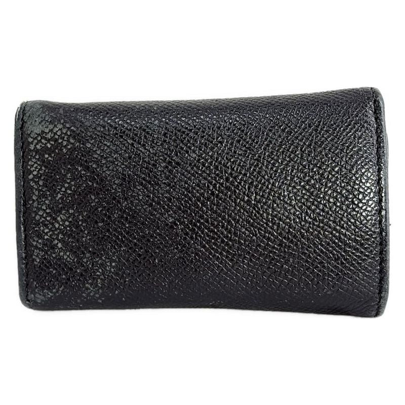 Bvlgari Key Case Bvlgari Black 6 Hooks Leather