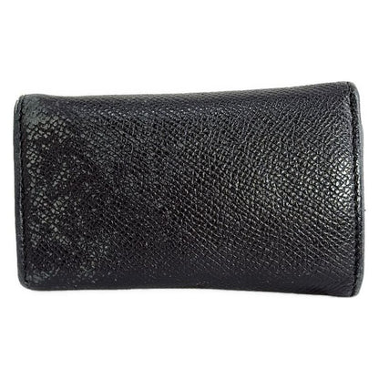 Bvlgari Key Case Bvlgari Black 6 Hooks Leather
