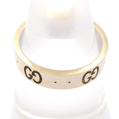 Gucci Ring Icon 18K White Gold Total Weight: 36g