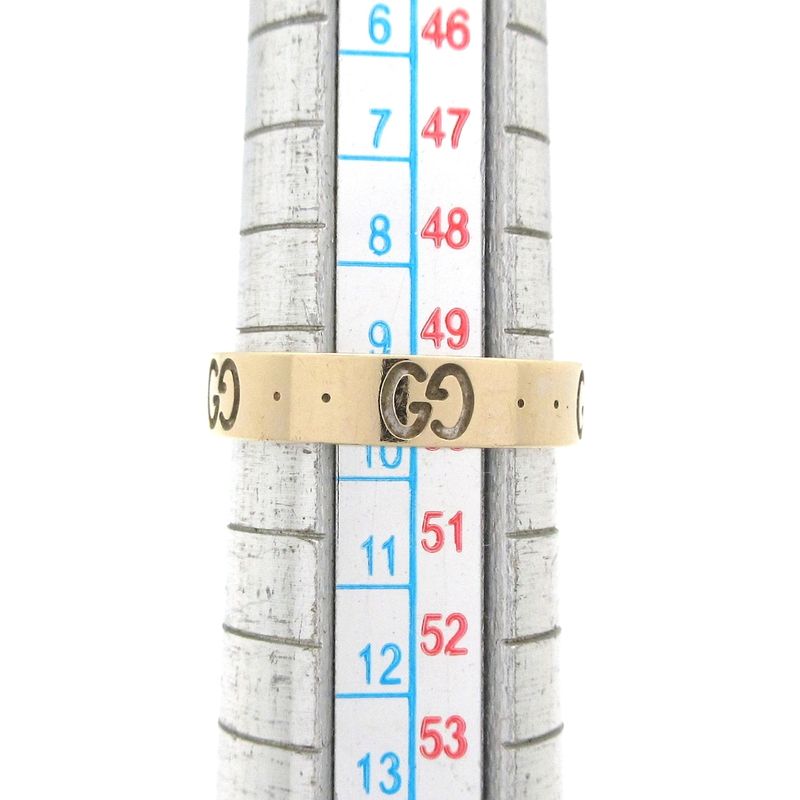 Gucci Ring Icon 18K White Gold Total Weight: 36g