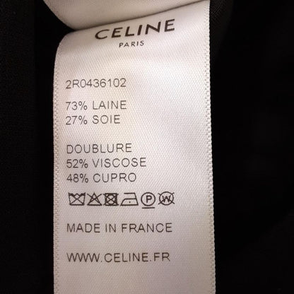 Celine Dress Women - Black V-neck/short Sleeves/mini
