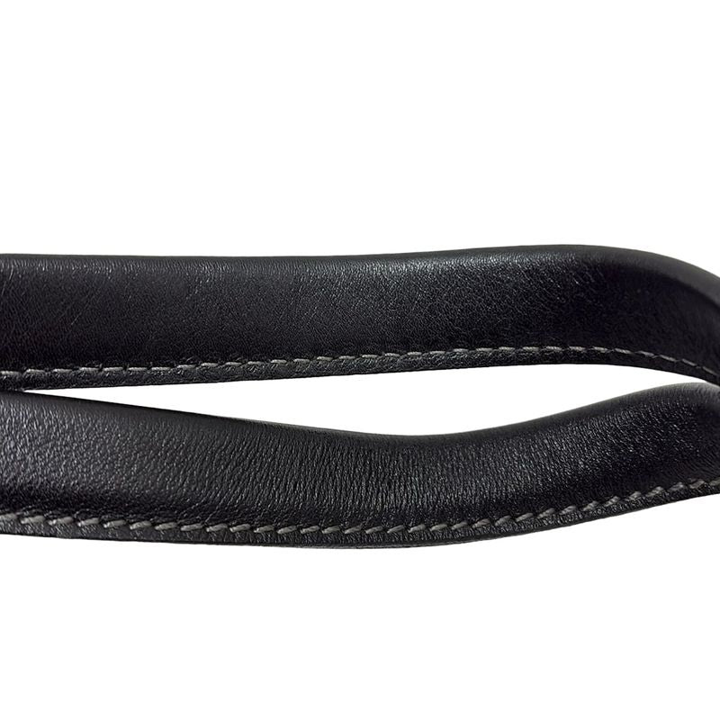 Bvlgari Handbag Rectangular Fashion Bag 20'476 Black Mini Bag Leather