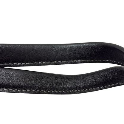 Bvlgari Handbag Rectangular Fashion Bag 20'476 Black Mini Bag Leather