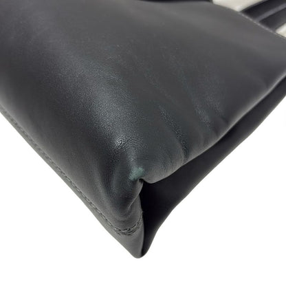 Bvlgari Handbag Rectangular Fashion Bag 20'476 Black Mini Bag Leather