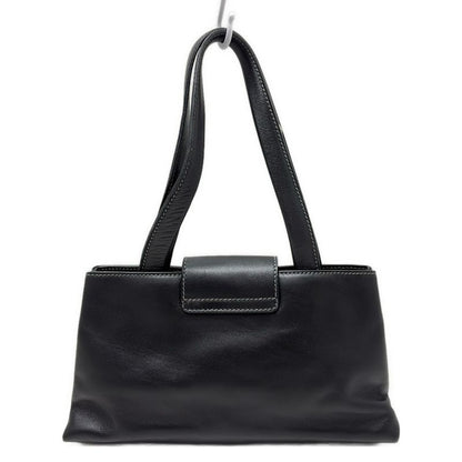 Bvlgari Handbag Rectangular Fashion Bag 20'476 Black Mini Bag Leather