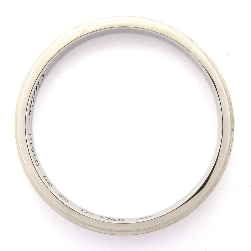 Cartier Ring 52 Like This D'amour Wedding Ring Pt950 X Diamonds Full Diamonds