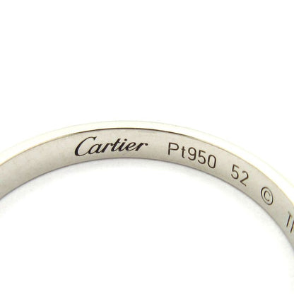 Cartier Ring 52 Like This D'amour Wedding Ring Pt950 X Diamonds Full Diamonds