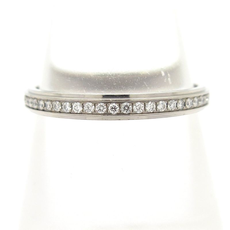 Cartier Ring 52 Like This D'amour Wedding Ring Pt950 X Diamonds Full Diamonds