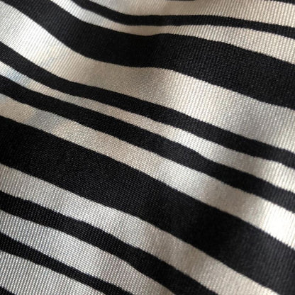 Fendi Dress Size 40 M Women - Light Blue White And Black Regular Collar Long