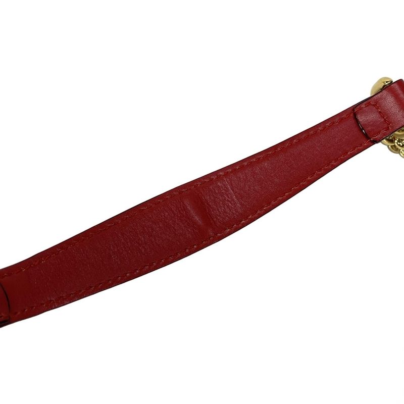 Gucci Shoulder Bag Holiday Collection GG Supreme Canvas Mini Chain Bag 409535