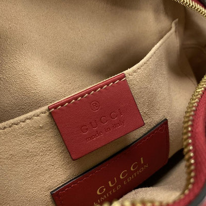 Gucci Shoulder Bag Holiday Collection GG Supreme Canvas Mini Chain Bag 409535