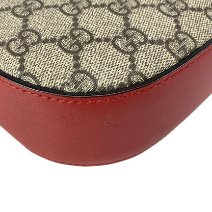 Gucci Shoulder Bag Holiday Collection GG Supreme Canvas Mini Chain Bag 409535
