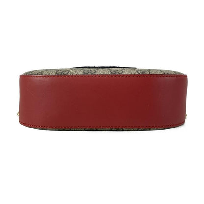 Gucci Shoulder Bag Holiday Collection GG Supreme Canvas Mini Chain Bag 409535