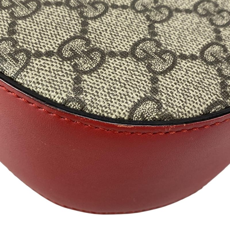 Gucci Shoulder Bag Holiday Collection GG Supreme Canvas Mini Chain Bag 409535