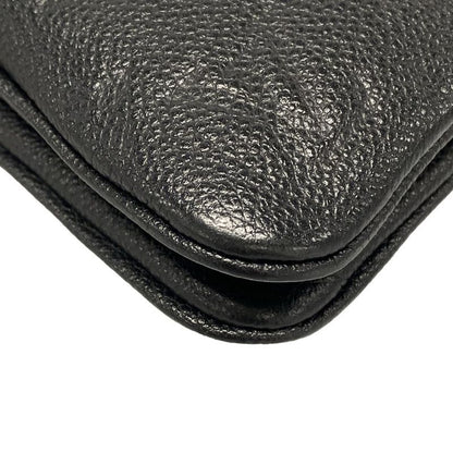 Louis Vuitton Shoulder Bag Monogram Empreinte Pochette Double Zip M68568 Noir