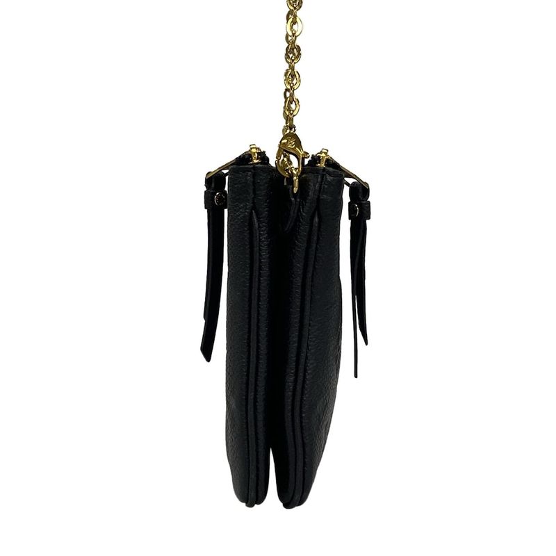 Louis Vuitton Shoulder Bag Monogram Empreinte Pochette Double Zip M68568 Noir