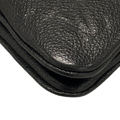 Louis Vuitton Shoulder Bag Monogram Empreinte Pochette Double Zip M68568 Noir