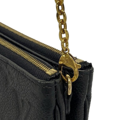 Louis Vuitton Shoulder Bag Monogram Empreinte Pochette Double Zip M68568 Noir