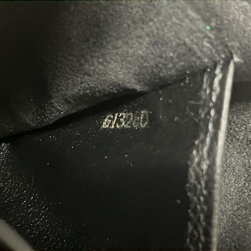 Louis Vuitton Shoulder Bag Monogram Empreinte Pochette Double Zip M68568 Noir