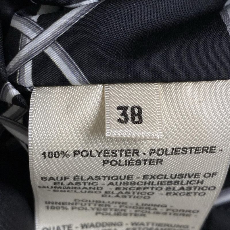 Hermes Down Coat Size 3 L Women - 2h0158d4 Black X White X Gray Long Sleeves /