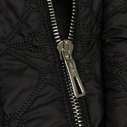 Hermes Blouson Size 40 M Women - 3h0130dm Purple And Black Long Sleeves/quilted/