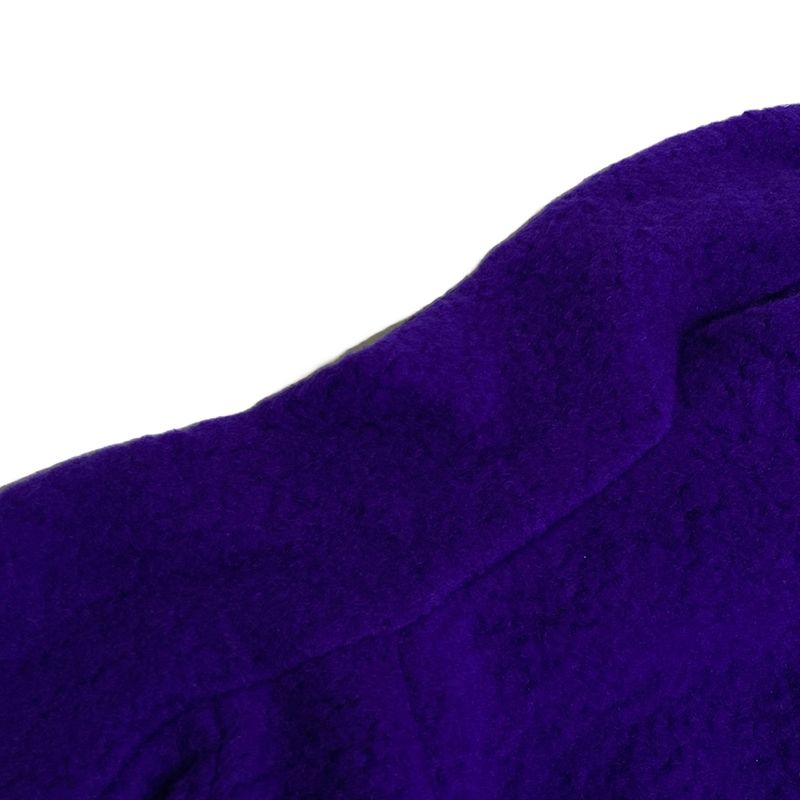 Hermes Blouson Size 40 M Women - 3h0130dm Purple And Black Long Sleeves/quilted/