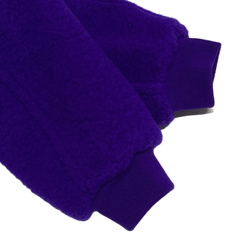 Hermes Blouson Size 40 M Women - 3h0130dm Purple And Black Long Sleeves/quilted/