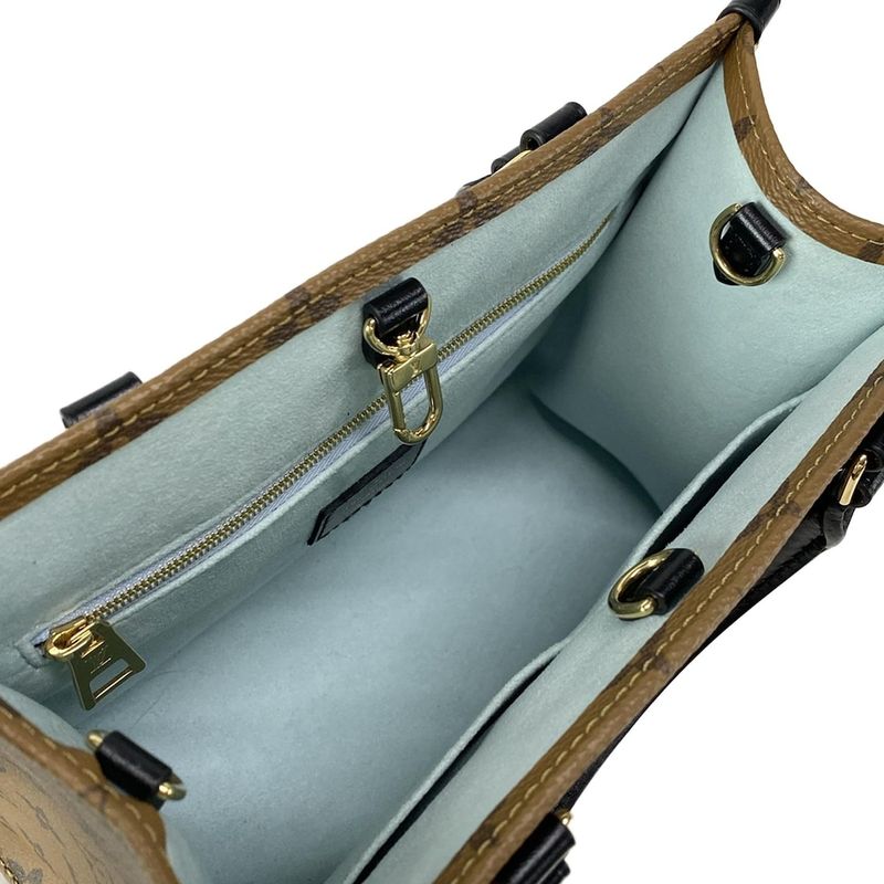 Louis Vuitton Tote Bag Monogram Reverse On-the-go PM M47199 Monogram Reverse