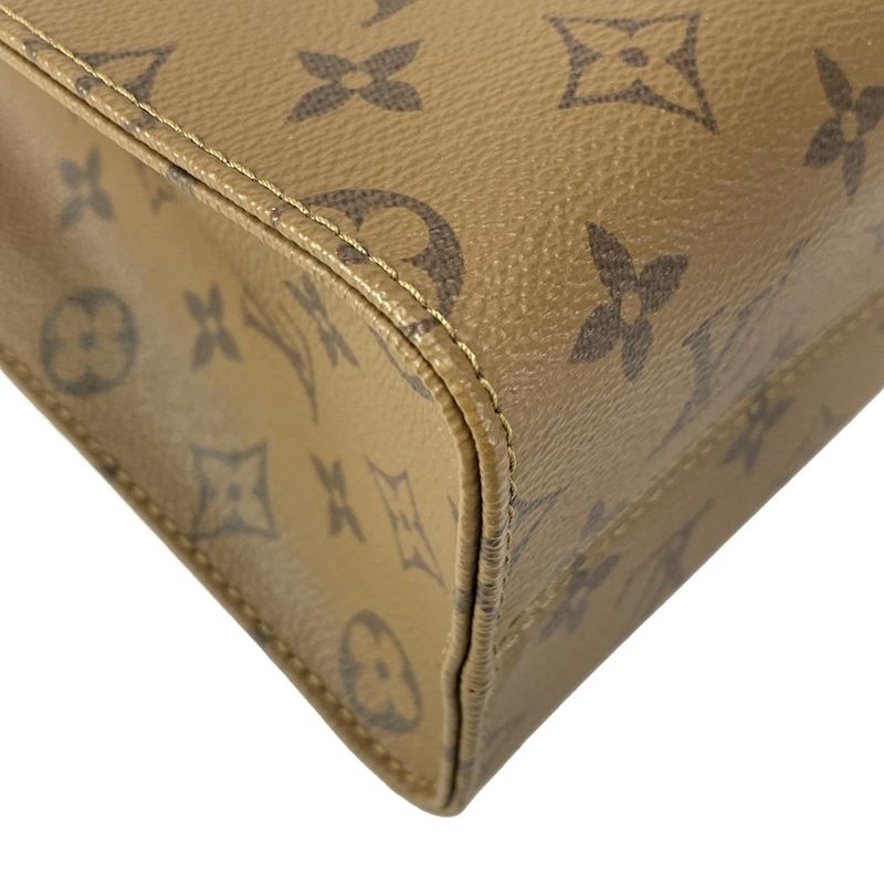 Louis Vuitton Tote Bag Monogram Reverse On-the-go PM M47199 Monogram Reverse