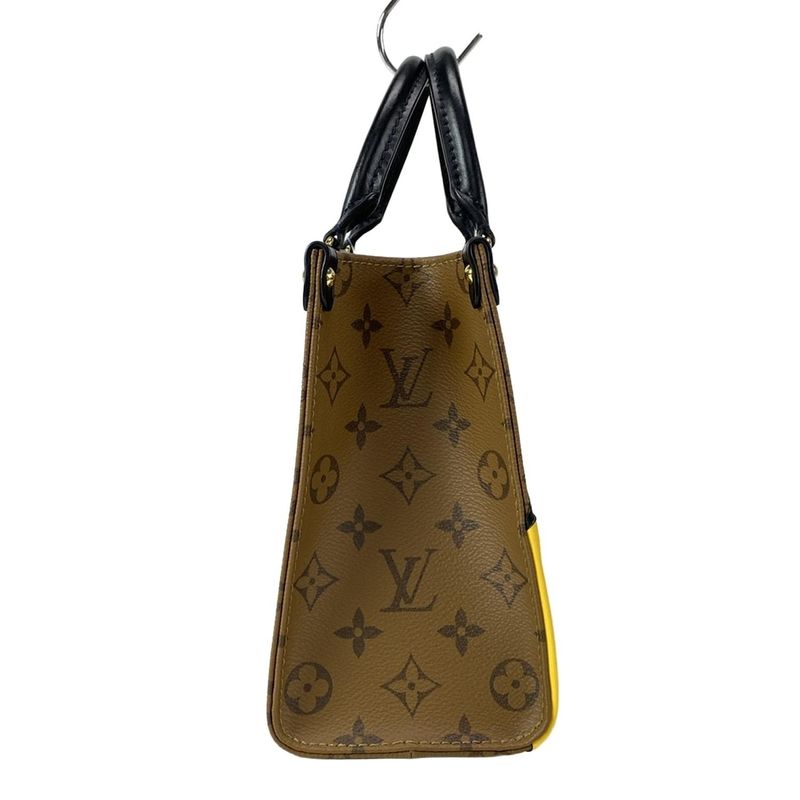 Louis Vuitton Tote Bag Monogram Reverse On-the-go PM M47199 Monogram Reverse
