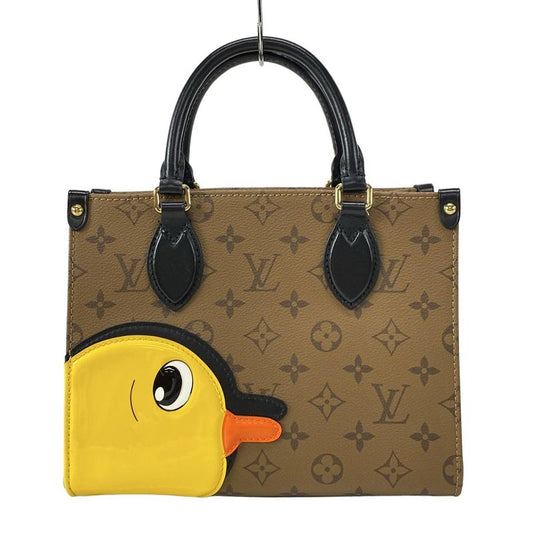 Louis Vuitton Tote Bag Monogram Reverse On-the-go PM M47199 Monogram Reverse