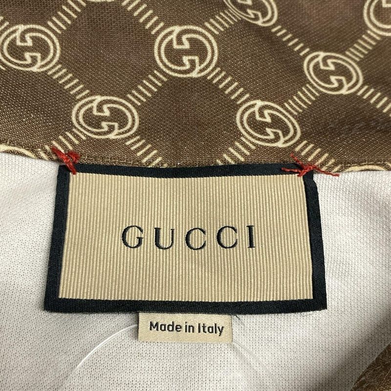 Gucci Dress Size L Women - 678689 Khaki X Ivory X Multi Cotton