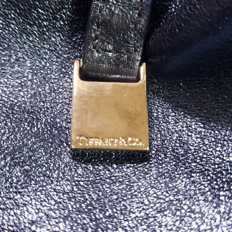 Tiffany & Co Tote Bag - Navy Reversible Leather