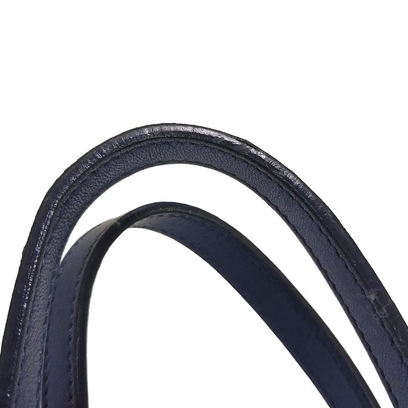 Tiffany & Co Tote Bag - Navy Reversible Leather