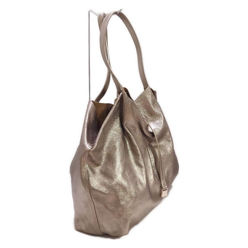 Tiffany & Co Tote Bag - Gold And Brown Reversible Leather